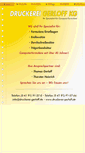 Mobile Screenshot of druckerei-gerloff.de